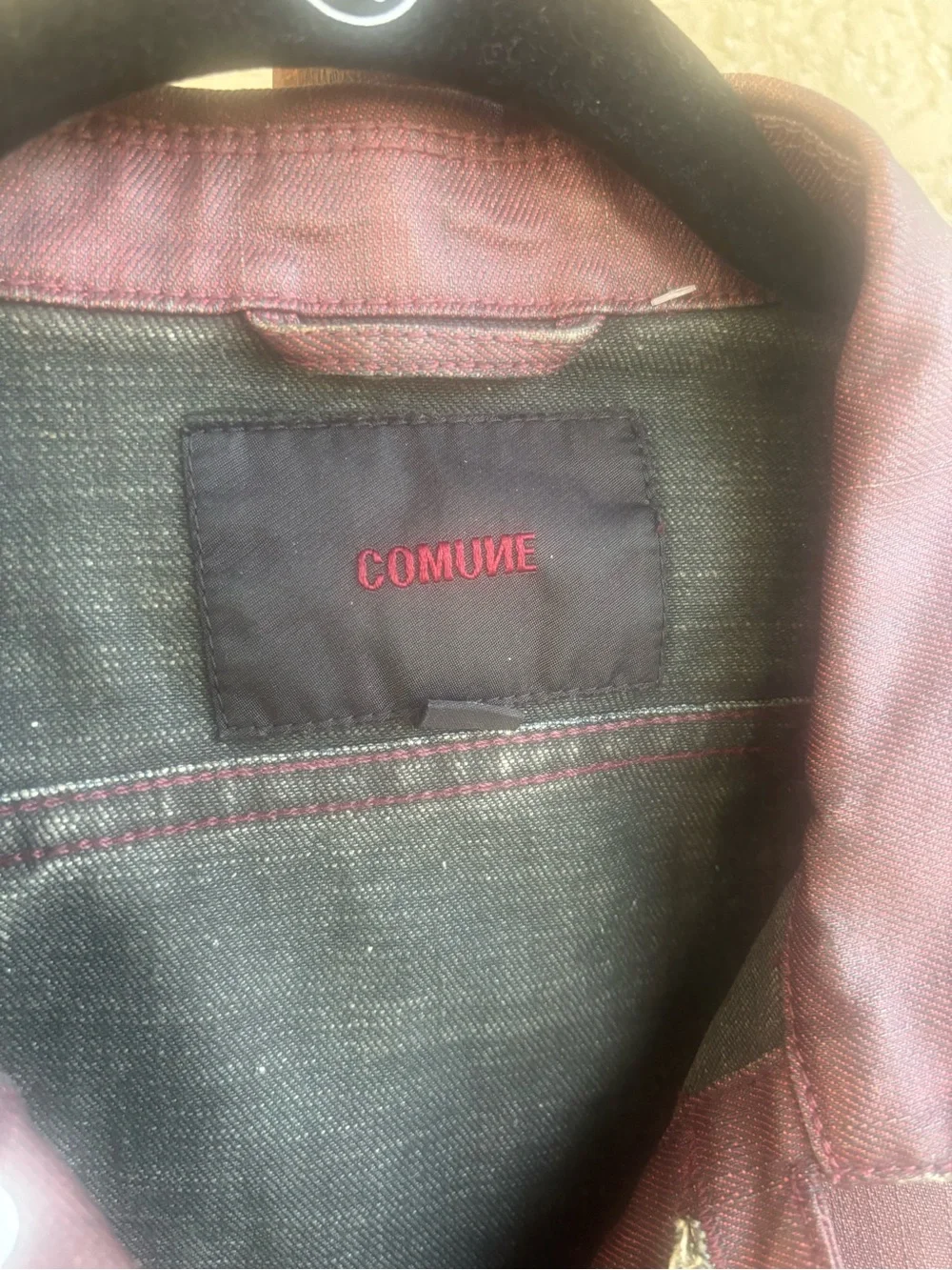 Comune boys waxed Jean Jacket